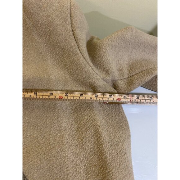 BB Dakota Fringe Drape Front Coat women’s sz Large - Picture 7 of 9